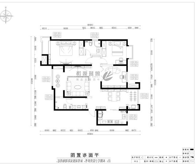 开元第一城,新中式,户型图