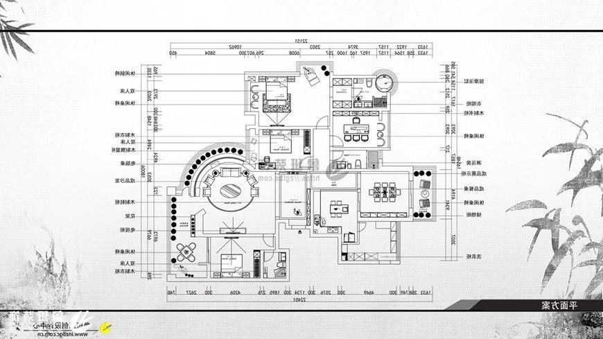 紫汀苑260㎡四居室现代轻奢风格装修效果图-李小龙设计作品